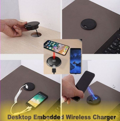 Desktop Embedded Wireless Charger